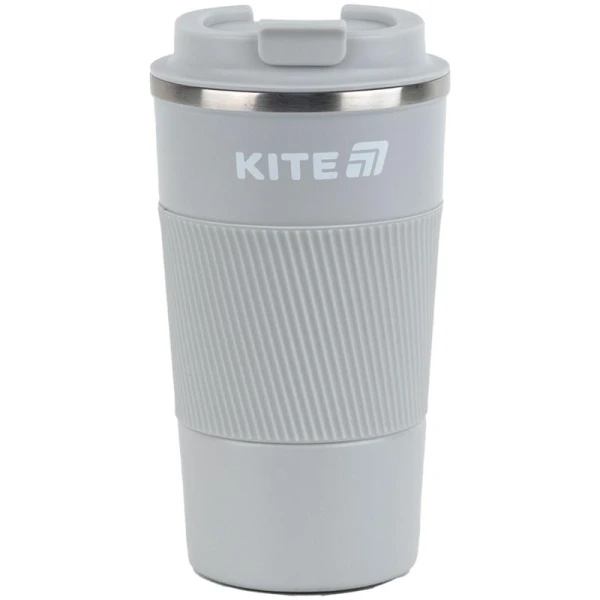 Термокружка 510 мл, сіра K25-458-1 Kite