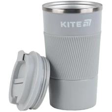 Термокружка 510 мл, сіра K25-458-1 Kite
