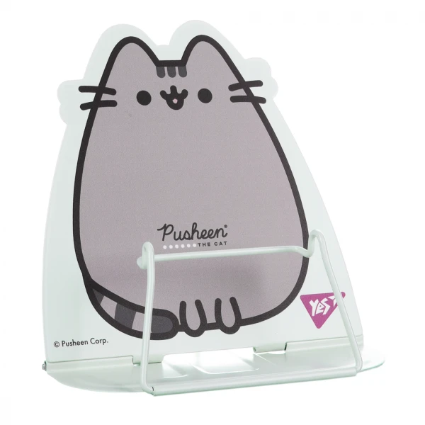 Підставка для книг фігурна YES "Pusheen.Cat" металева 470527