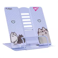 Підставка для книг YES Pusheen, металева, фіолетова 470523 