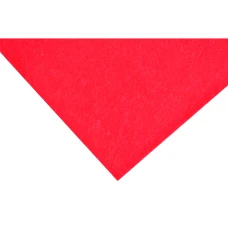 Фетр Santi м'який, червоний, 21*30см (ціна за 1 шт.) 740430