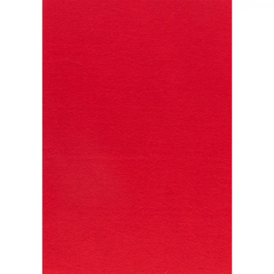 Фетр Santi м'який, червоний, 21*30см (ціна за 1 шт.) 740430