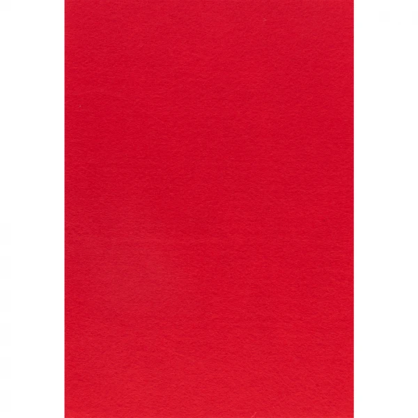 Фетр Santi м'який, червоний, 21*30см (ціна за 1 шт.) 740430