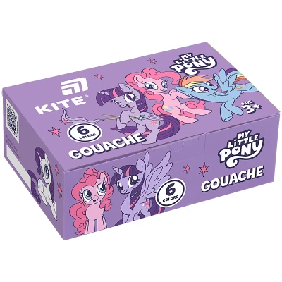 Фарби гуашеві, 6 кол., 20мл  My Little Pony LP25-062 Kite