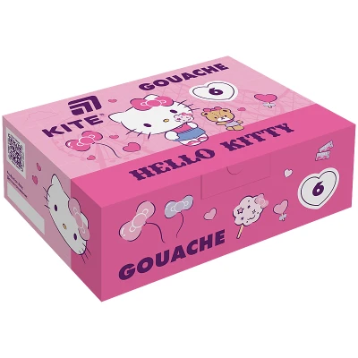 Фарби гуашеві, 6 кол., 20мл Hello kitty HK25-062 Kite