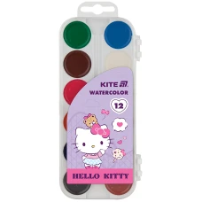 Фарби акварельні, б/п, 12 кол. Hello Kitty HK25-061 Kite