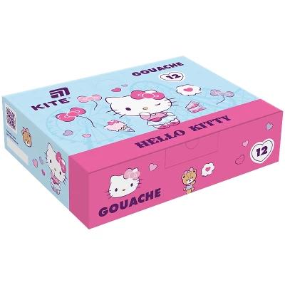 Фарби гуашеві, 12 кол., 20мл., Hello Kitty HK25-063 Kite