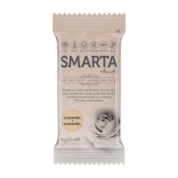 Пластика самозастигаюча, Карамель, 100 г, Smarta