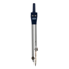 Циркуль COLLEGE в м'якому PVC чохлі, темно-синій, ZB.5310CL-03 Zibi
