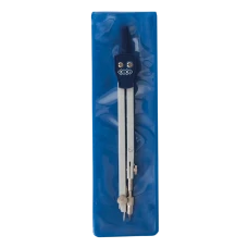 Циркуль COLLEGE в м'якому PVC чохлі, темно-синій, ZB.5310CL-03 Zibi