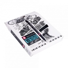 Набір лінерів PIGMA MICRON Black Edition, 10 шт.(003-12), Чорний, Sakura