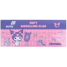 Пластилін восковий, 18 кольорів, 360 г. Kuromi HK24-085 Kite