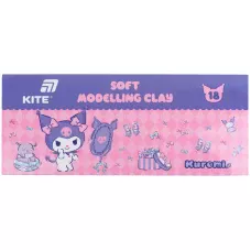 Пластилін восковий, 18 кольорів, 360 г. Kuromi HK24-085 Kite
