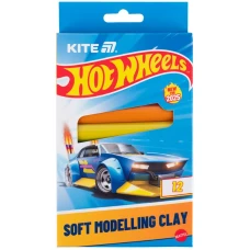 Пластилін восковий, 12 кольорів, 200 г. Hot Wheels HW25-086-1 Kite