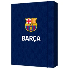 Папка для зошитів В5 на гумці картон, FC Barcelona BC25-210 Kite