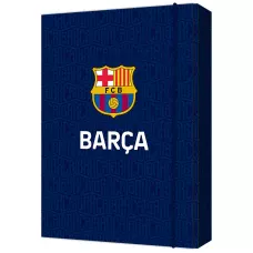 Папка для зошитів В5 на гумці картон, FC Barcelona BC25-210 Kite