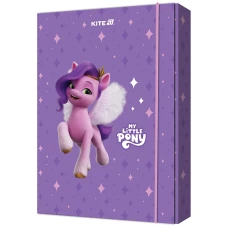 Папка для зошитів В5 на гумці картон, My Little Pony LP25-210 Kite