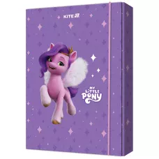 Папка для зошитів В5 на гумці картон, My Little Pony LP25-210 Kite
