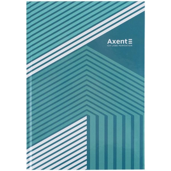 Книга записна А4 96арк., кліт., Lines, зелена, 8422-582-A