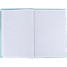 Книга записна А4 96арк., кліт., Lines, зелена, 8422-582-A