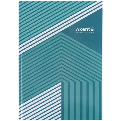 Книга записна А4  96арк., кліт., Lines, зелена, 8422-582-A