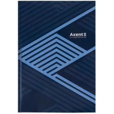 Книга записна А4  96арк., кліт., Lines, синя, 8422-581-A