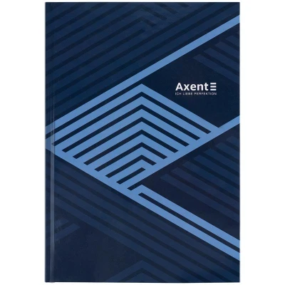 Книга записна А4  96арк., кліт., Lines, синя, 8422-581-A