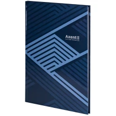 Книга записна А4 96арк., кліт., Lines, синя, 8422-581-A