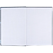 Книга записна А4 96арк., кліт., Lines, синя, 8422-581-A