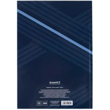 Книга записна А4 96арк., кліт., Lines, синя, 8422-581-A
