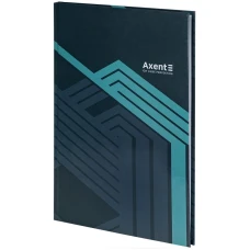 Книга записна А4, 96арк., кліт, тверда обкл., Lines, сіра, 8422-580-A