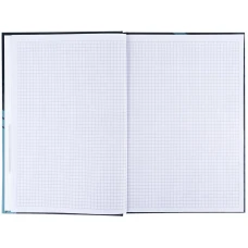 Книга записна А4, 96арк., кліт, тверда обкл., Lines, сіра, 8422-580-A