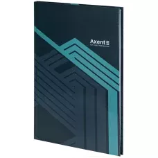 Книга записна А4, 96арк., кліт, тверда обкл., Lines, сіра, 8422-580-A