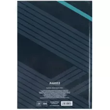 Книга записна А4, 96арк., кліт, тверда обкл., Lines, сіра, 8422-580-A