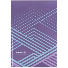 Книга записна А4  96арк., кліт., Lines, бузкова, 8422-583-A