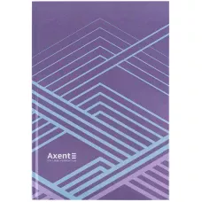 Книга записна А4  96арк., кліт., Lines, бузкова, 8422-583-A