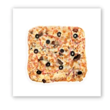 Наліпки 3D-стікер "PIZZA" SX-235 Tattooshka