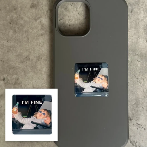 Наліпки 3D-стікер "I'm fine" SX-216 Tattooshka