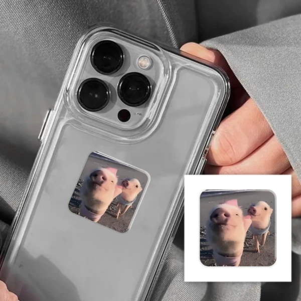 Наліпки 3D-стікер "Piggy selfie" SX-271 Tattooshka