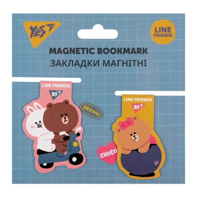 Закладки магнітні YES 