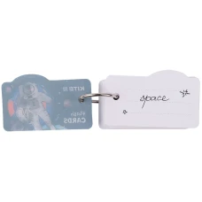 Картки для запису іноземних слів, 80 арк, Space K21-358-1 Kite