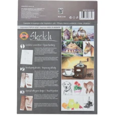Альбом для скетчів, 20 арк., А4, 110 г/м2 (ескіз) 992016 Koh-i-noor