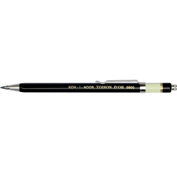 Олівець цанговий Toison D'or 5900, 2 мм, метал.корпус, Koh-i-noor