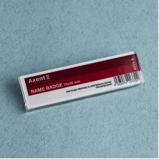 Бейдж акриловий на шпильці 4514 (75х20мм)