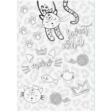 Альбом-склейка для малювання Wild Cat А3 20 арк. 100 г/м2, 10 479 32 942 Koh-i-noor