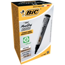 Маркер еко перманентний 2000, чорний, bc8209153 BIC