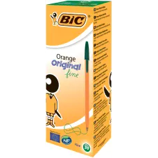Ручка "Orange", зелена, 20 шт/уп, bc1199110113 BIC