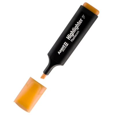 Маркер Highlighter D2501, 1-5 мм клиноп., помаранчевий