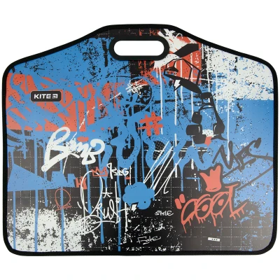 Портфель на липучках, 1 відділ., A3 Kite Street Style K22-208-02