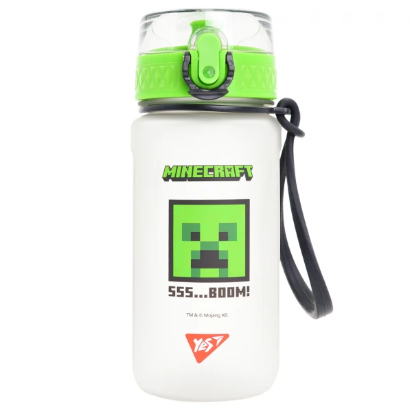 Пляшка для води YES "Minecraft.Boom" 500 мл., софт тач, 708320